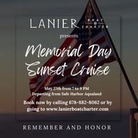 A Memorial Day Sunset Cruise aboard The Experience