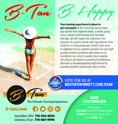 One FREE Visit | $30 Off Any VIP Membership | BOGO Versa Spa Spray Tan