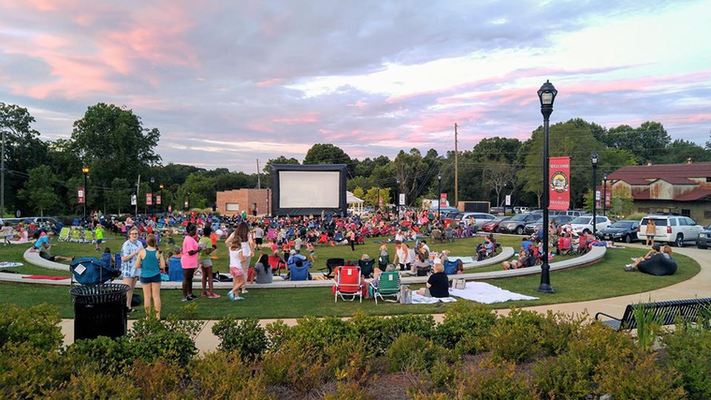 Movie Under the Stars on the Green