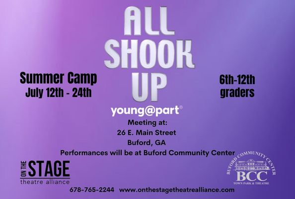 All Shook Up Musical Theatre Summer Camp