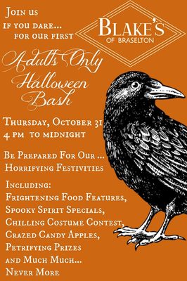 Adults Only Halloween Bash